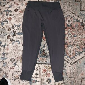 Athleta Venice High Rise Dark Gray Jogger Pants NWOT